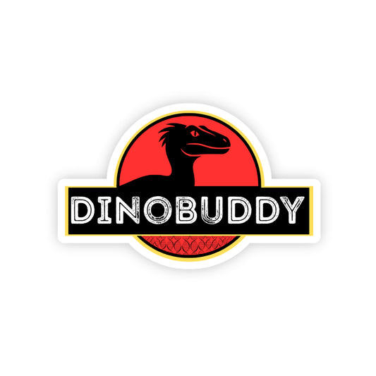 VelociRayne Dino Buddy Sticker