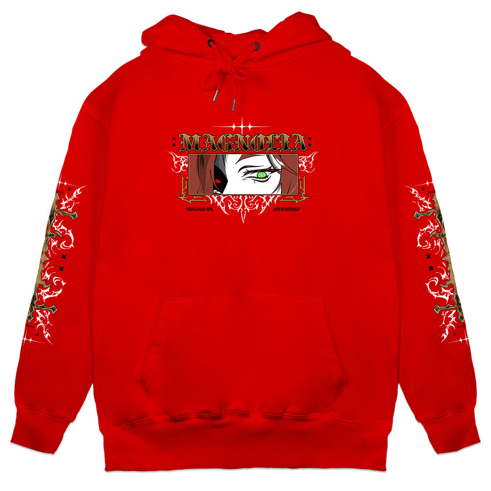 Magnolia_VT "Your Favorite Nightmare" Red Hoodie