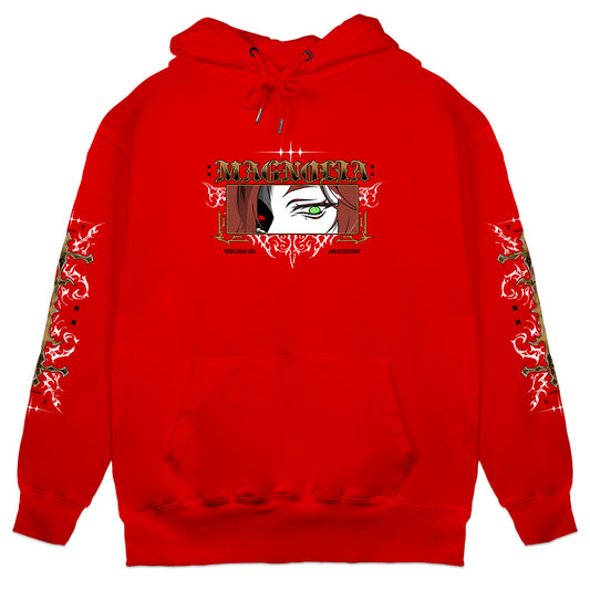 Magnolia_VT "Your Favorite Nightmare" Red Hoodie