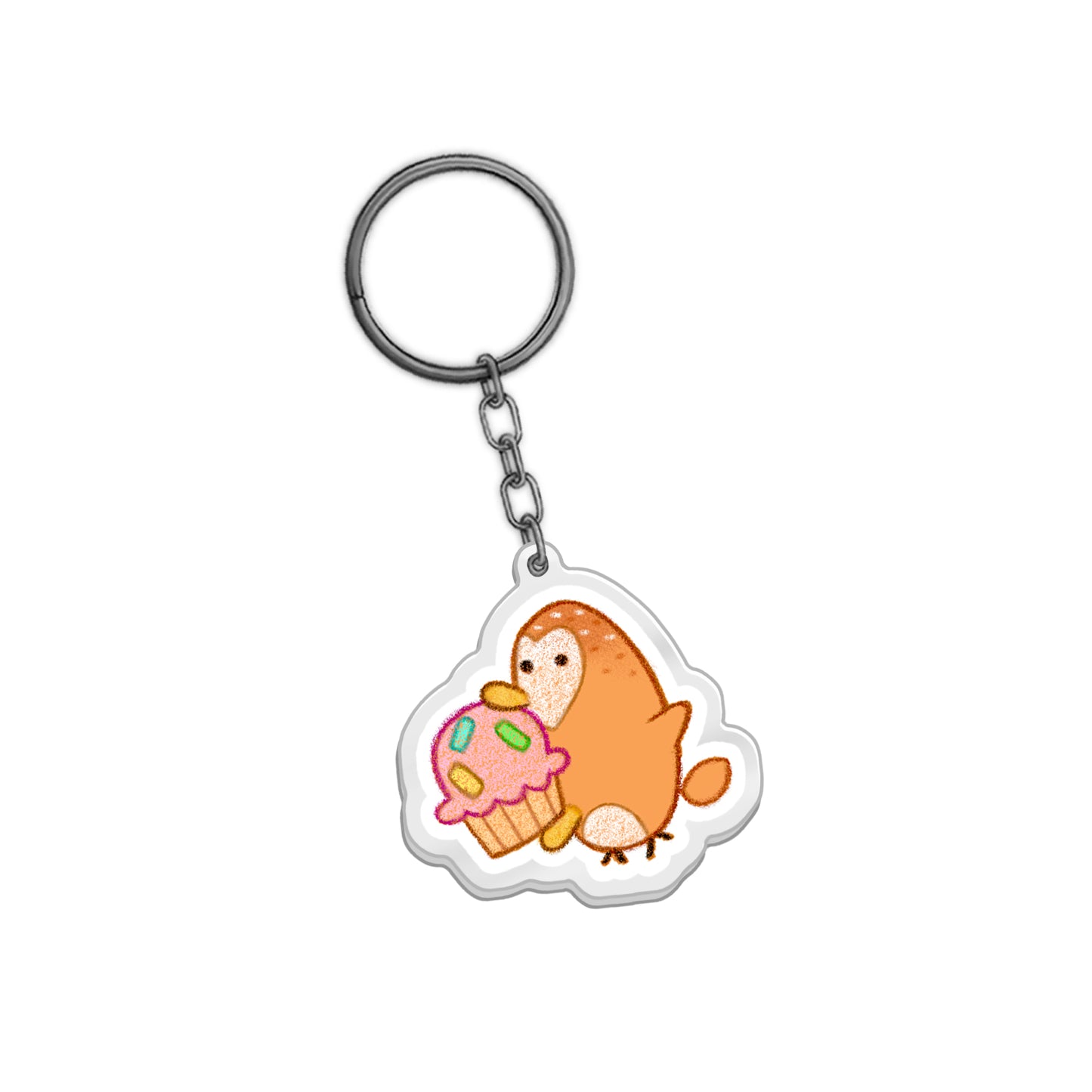 Renn Cupcake Keychain
