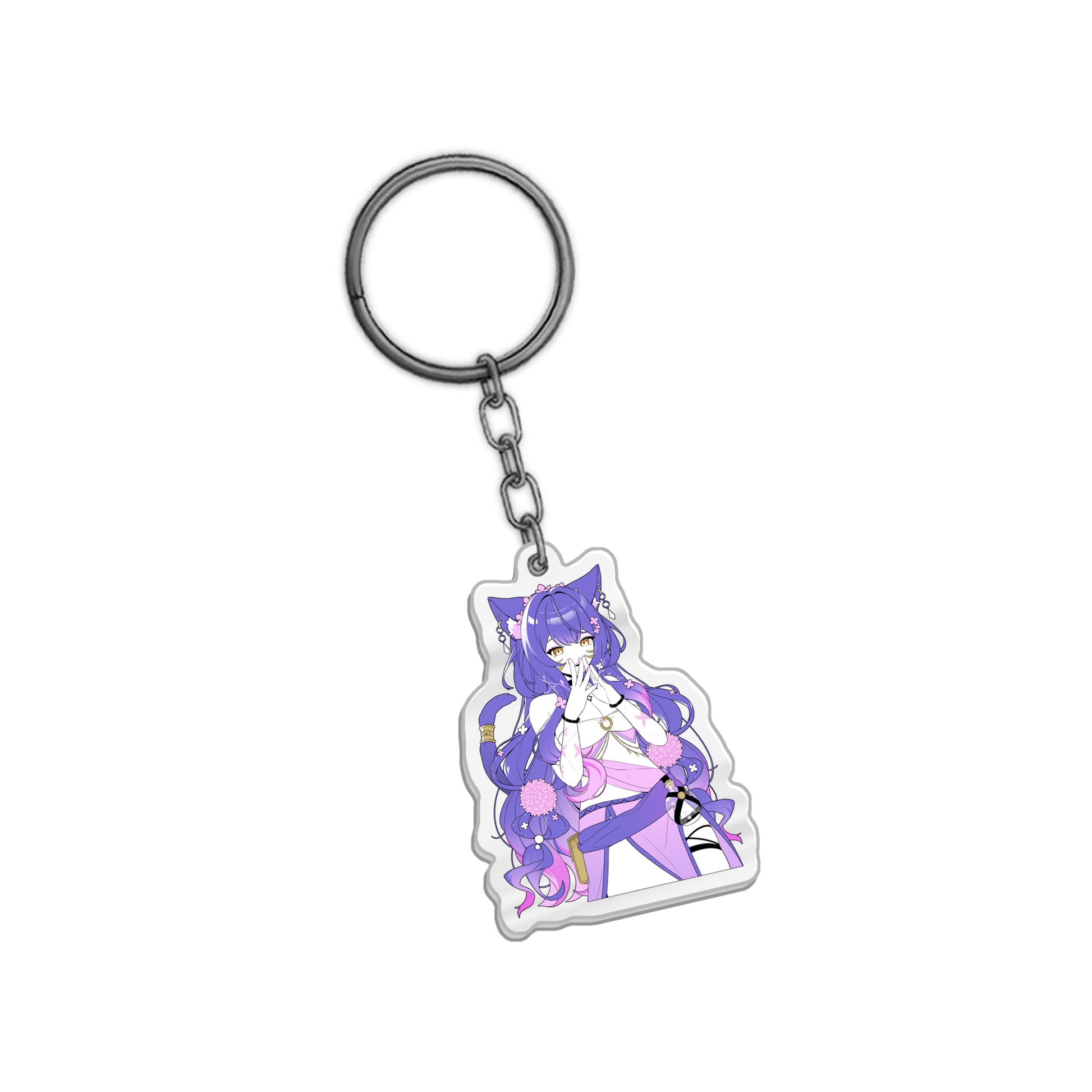 Rhiowmeow 'Excited to See You' Keychain