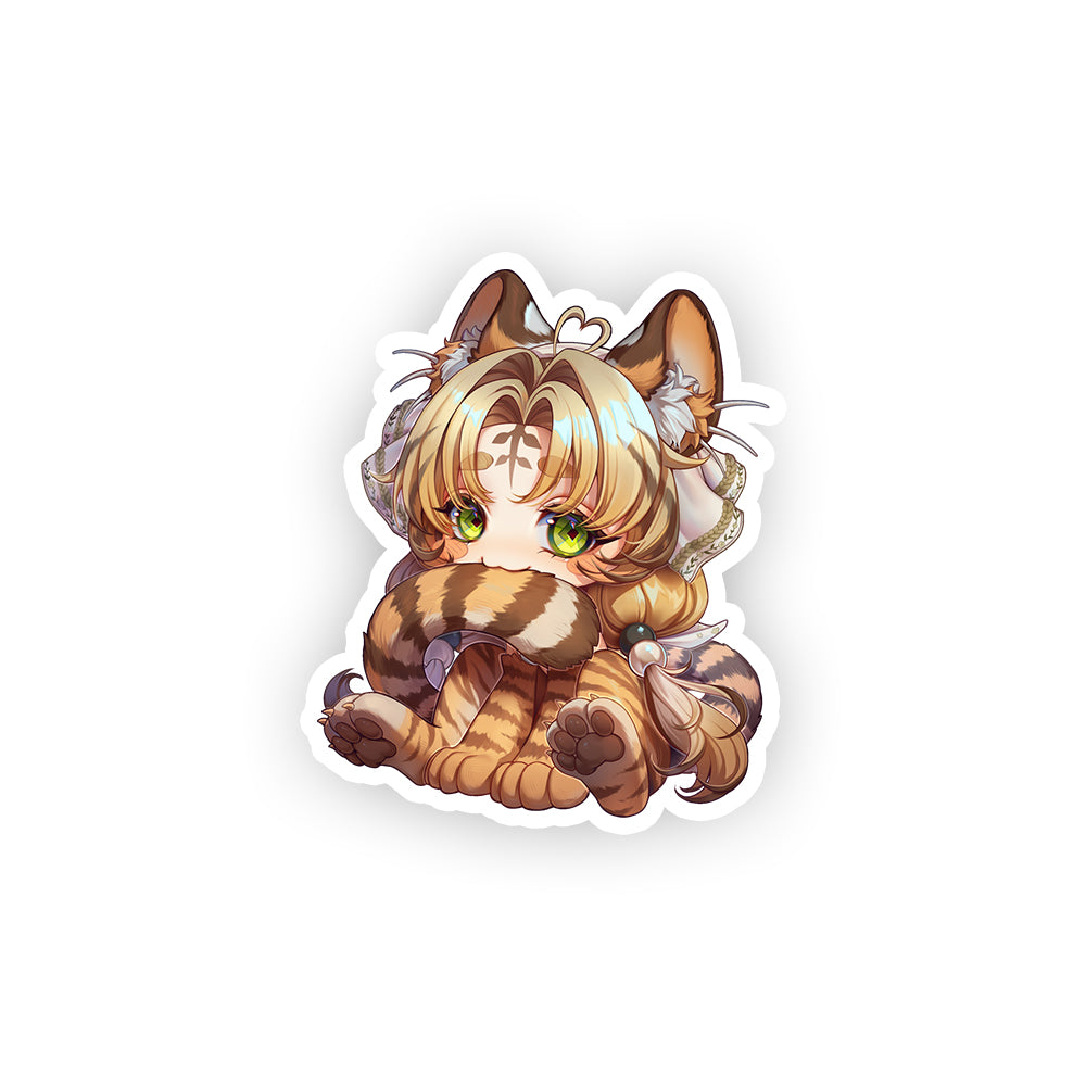 Riri Rawra "Nom" Sticker