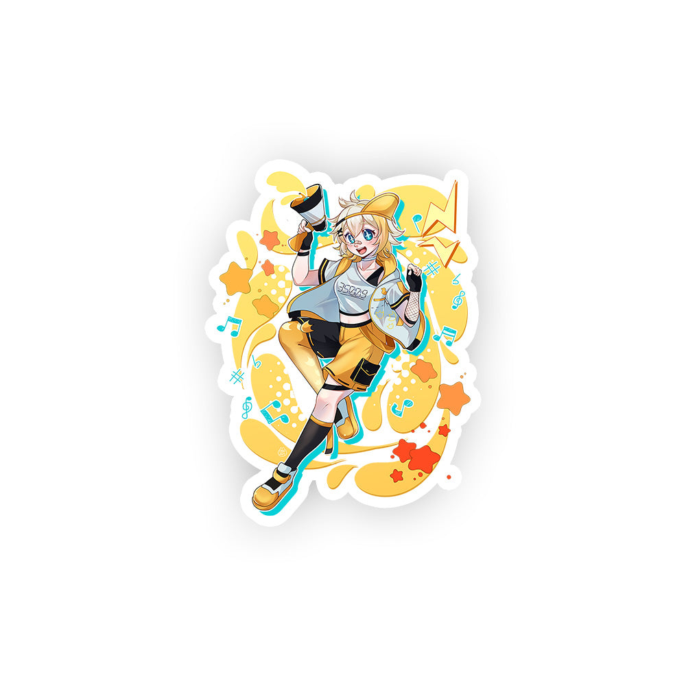 Risuruuu "Splash!" Sticker