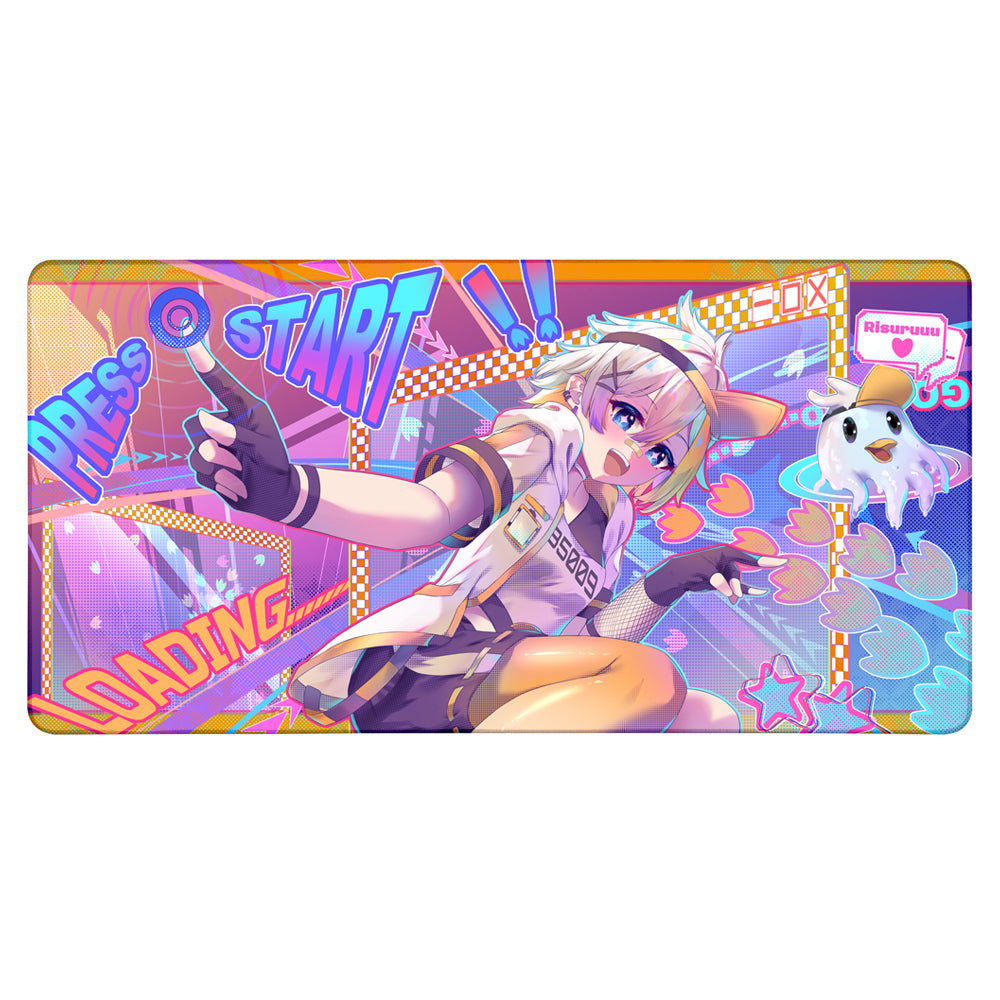 Risuruuu "Arcade Chaos" XXL Mousepad