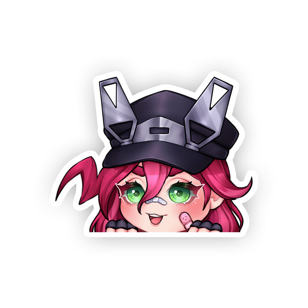 RummytheBoss Peeker Sticker