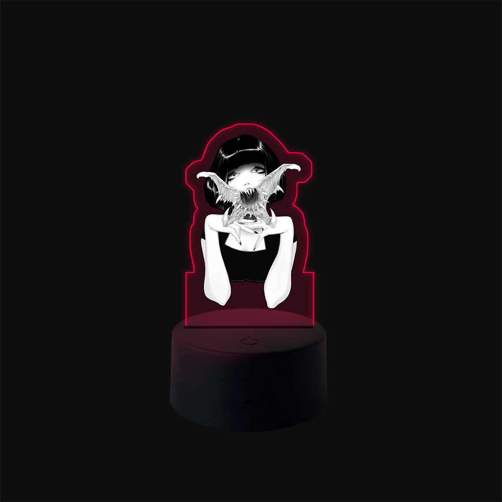 SNOW SOS Girl Dinner LED Desk Lamp