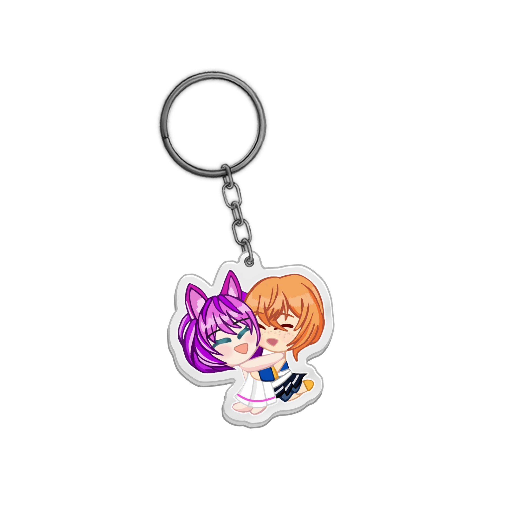 SakiMaster1 "Halley Hug!" Keychain