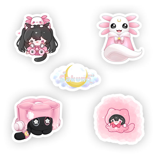 Sakuno629 "Variety" Sticker Pack