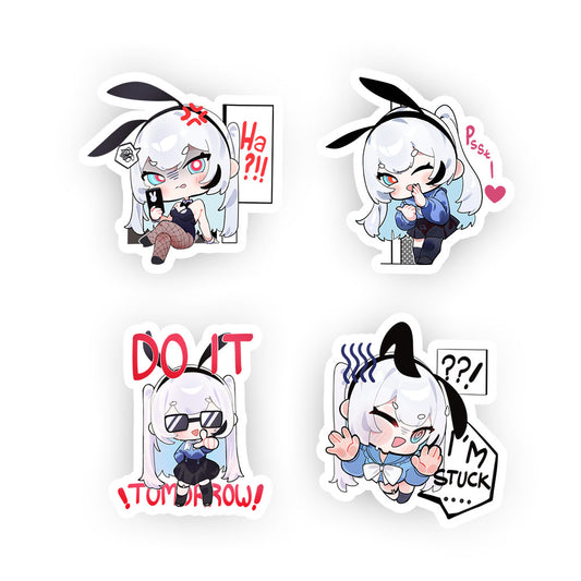 Sally Sinclair Chibi Sticker Pack