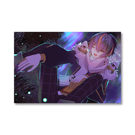 Sanguini Penguini "Under the Aurora" Poster