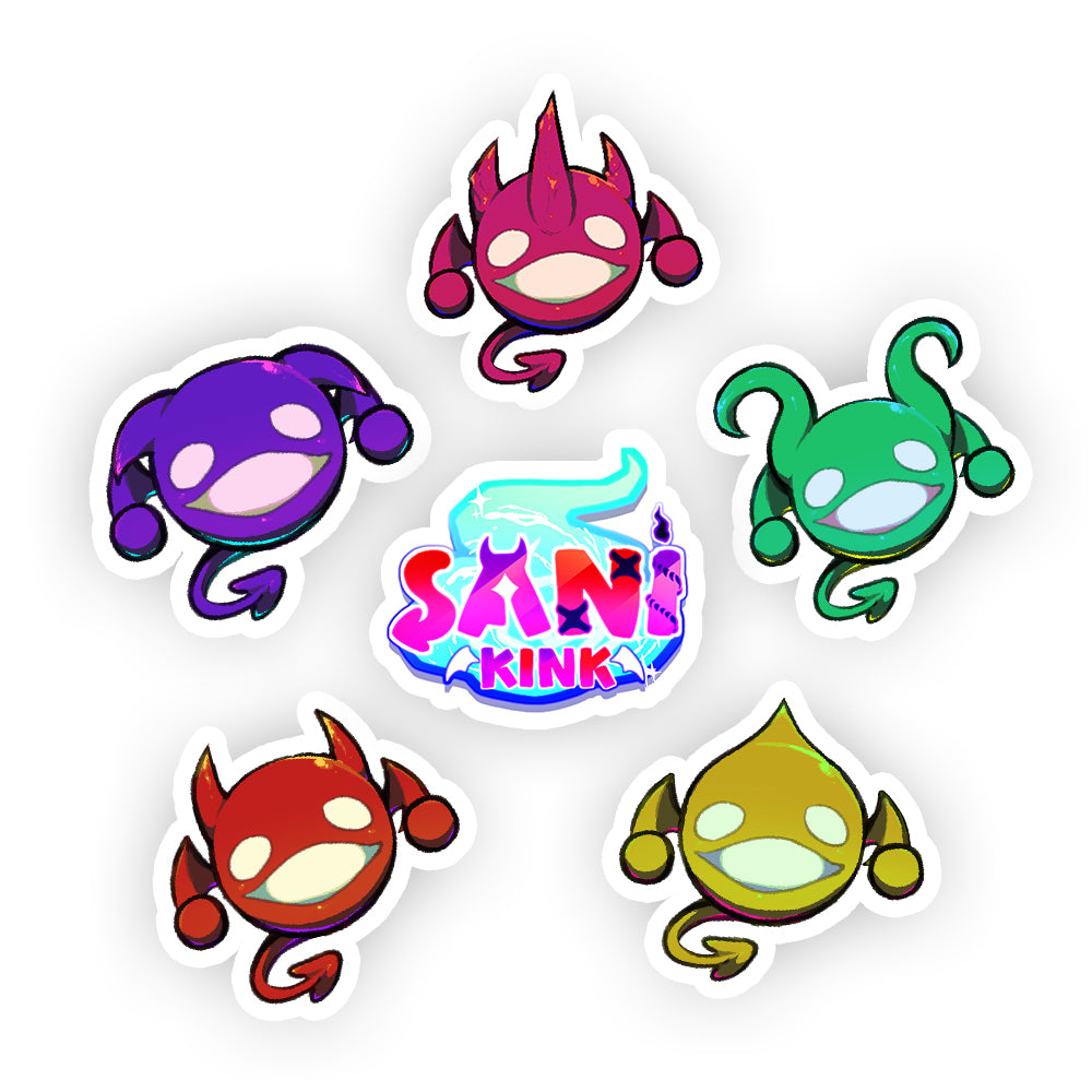 Sanikink 'sIMPS' Sticker Pack (6)