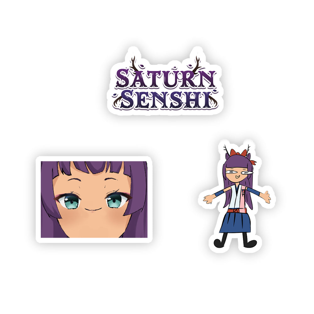 Saturn_Senshi "Comfy"  Sticker Pack