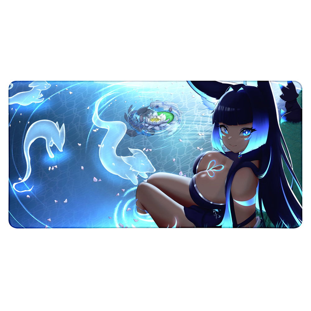SayuriKitsuneVT "Spirit Pond" XXL Mousepad