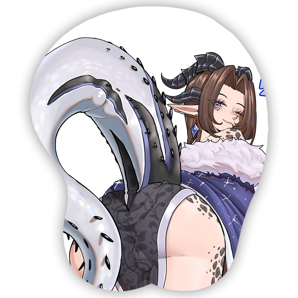 ShinoFyre "Crystal Dragon" 3D Mousepad