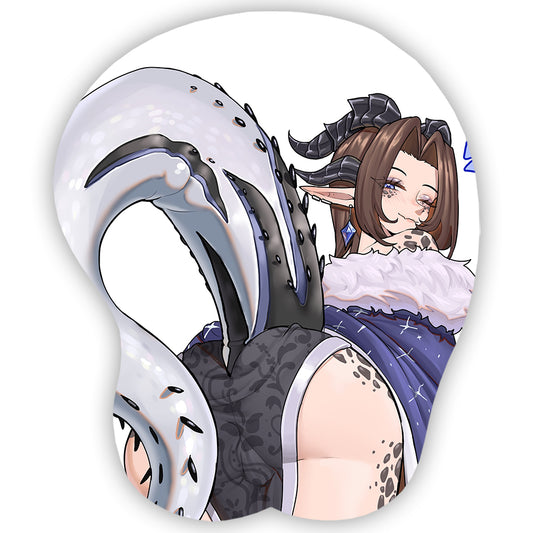 ShinoFyre "Crystal Dragon" 3D Mousepad