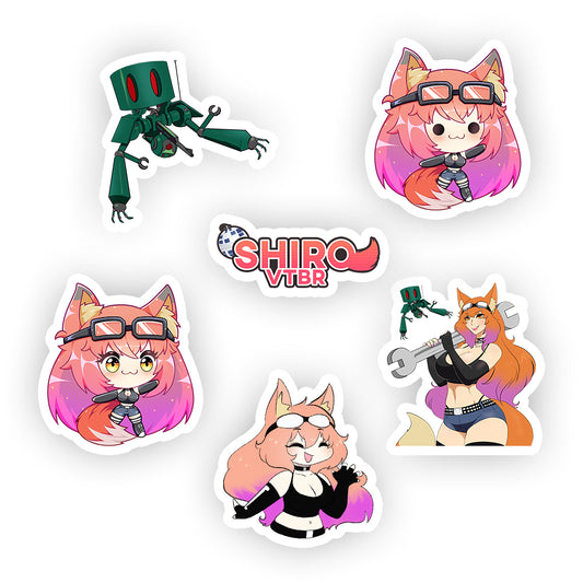 Shiro_Vtbr Sticker Pack