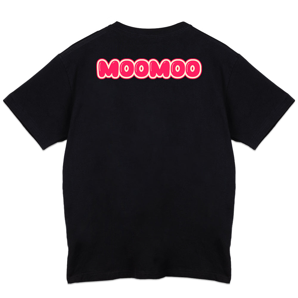 Sorry Moo Moo Black T-Shirt