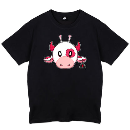 Sorry Moo Moo Black T-Shirt
