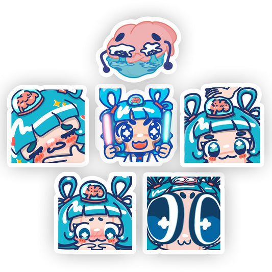 Shoomimi Emote Sticker Pack