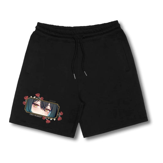 Tenebria Rose Bun and Roses Shorts