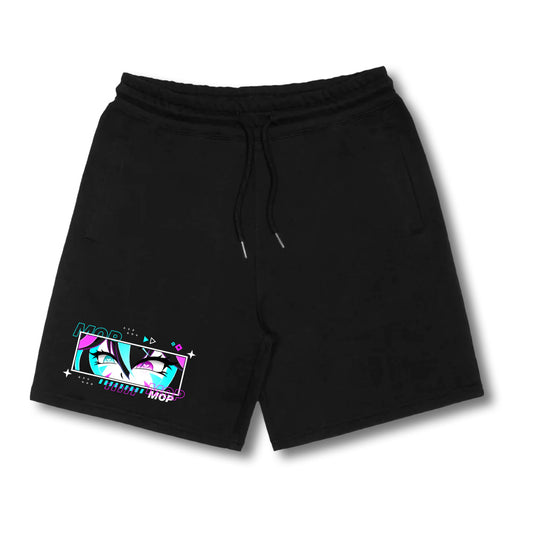 MopMovies Neon Fox Shorts