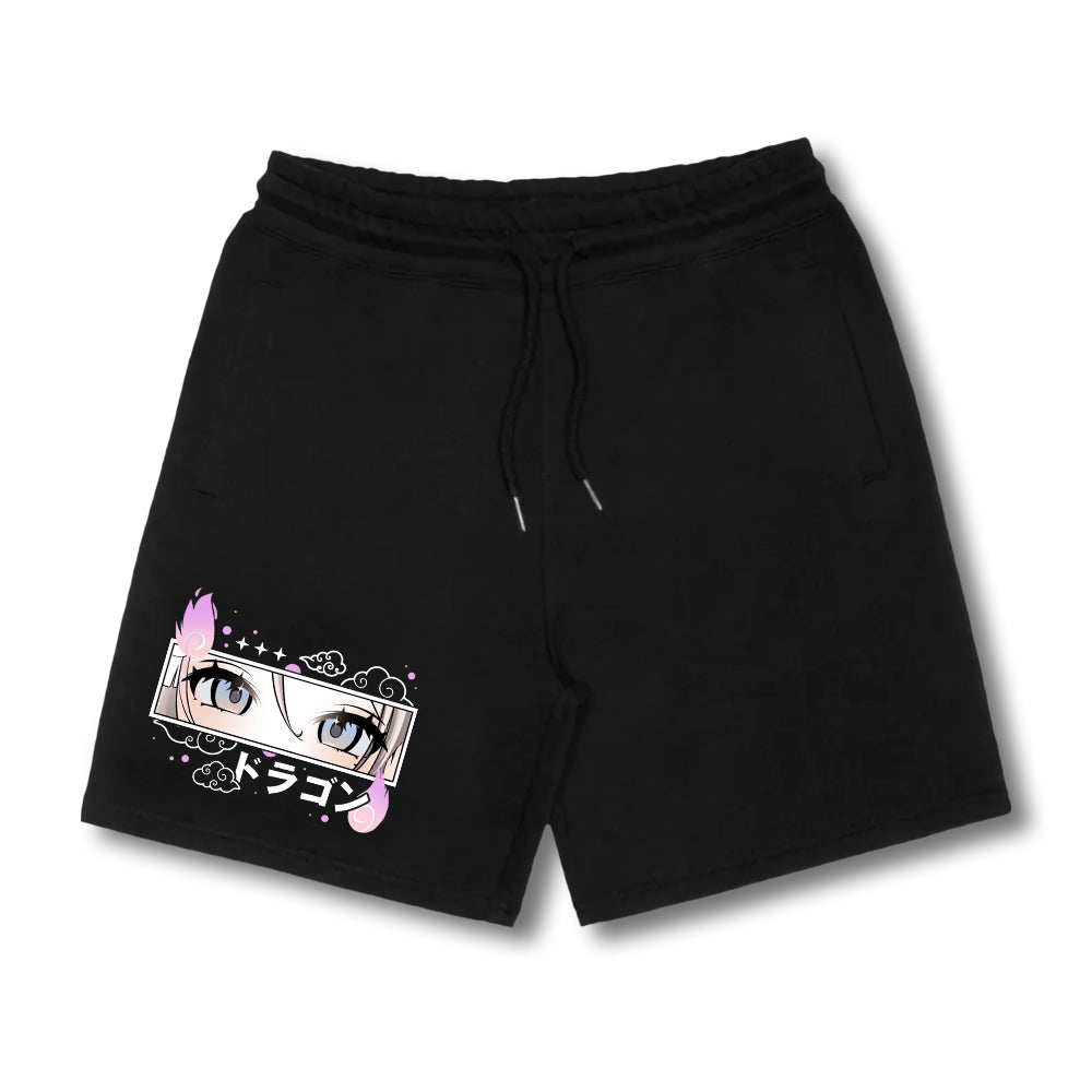 cheriyfu "Spirit Dragon's Smile" Shorts
