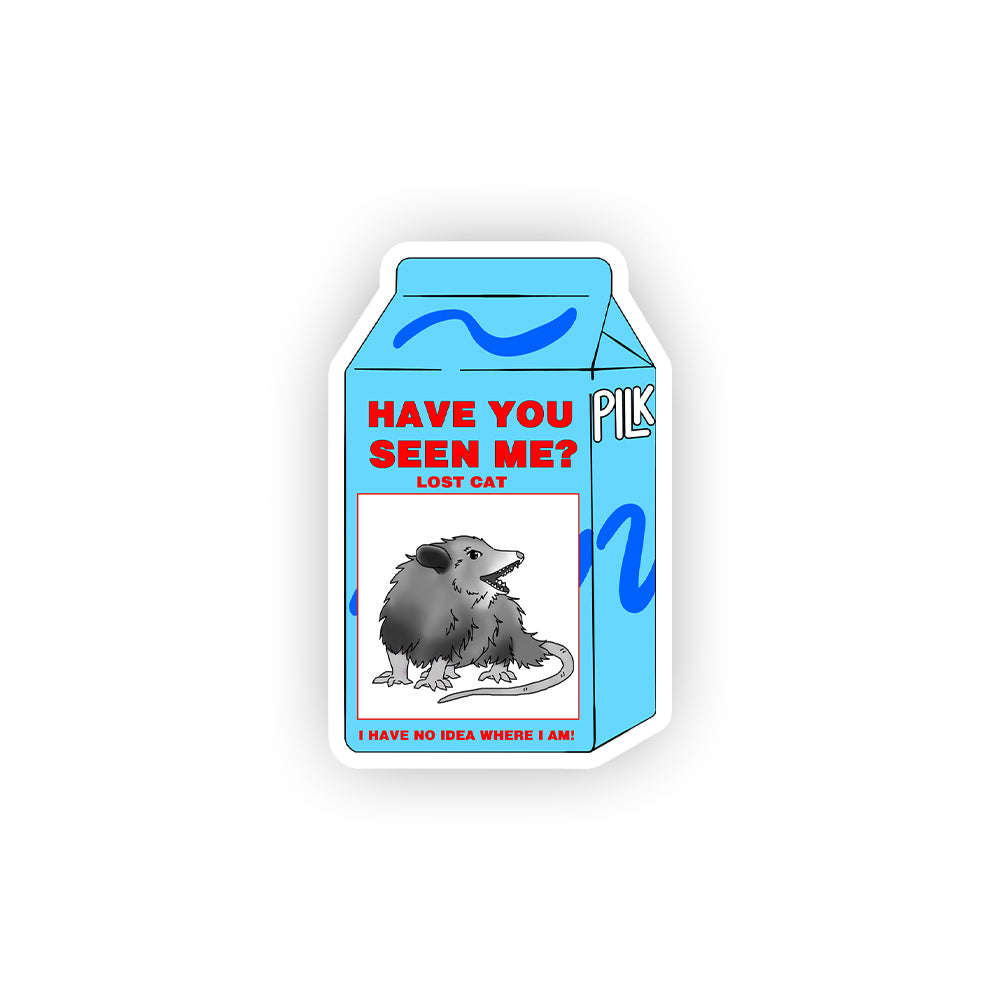 shylostconfused "Lost Cat" Sticker