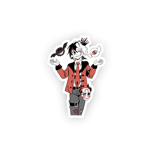 SinfulAzzy Fallen Angel Sticker
