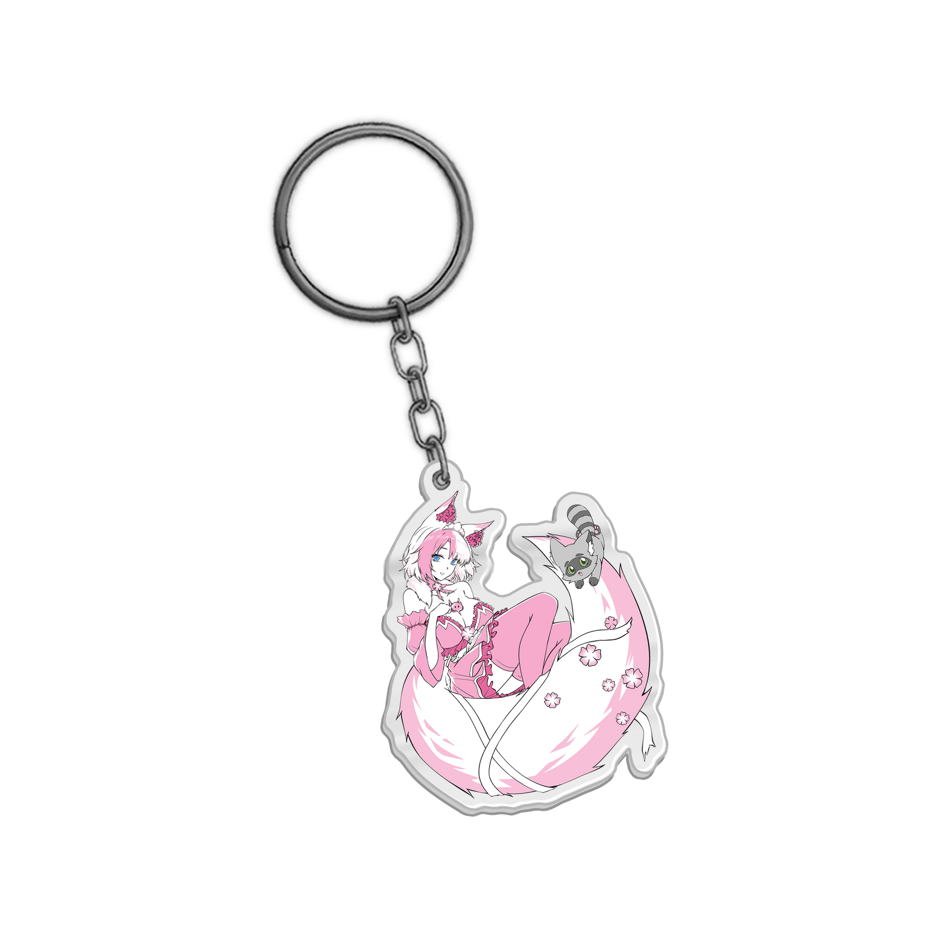 Sireniity "Sakura Fox Maid" Keychain