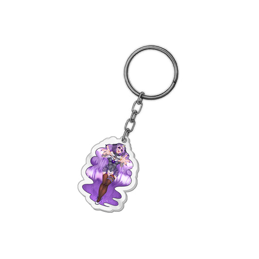 Sister Anemone Keychain