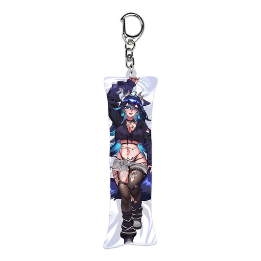 SkyWolfMiku Dakimakura Keychain