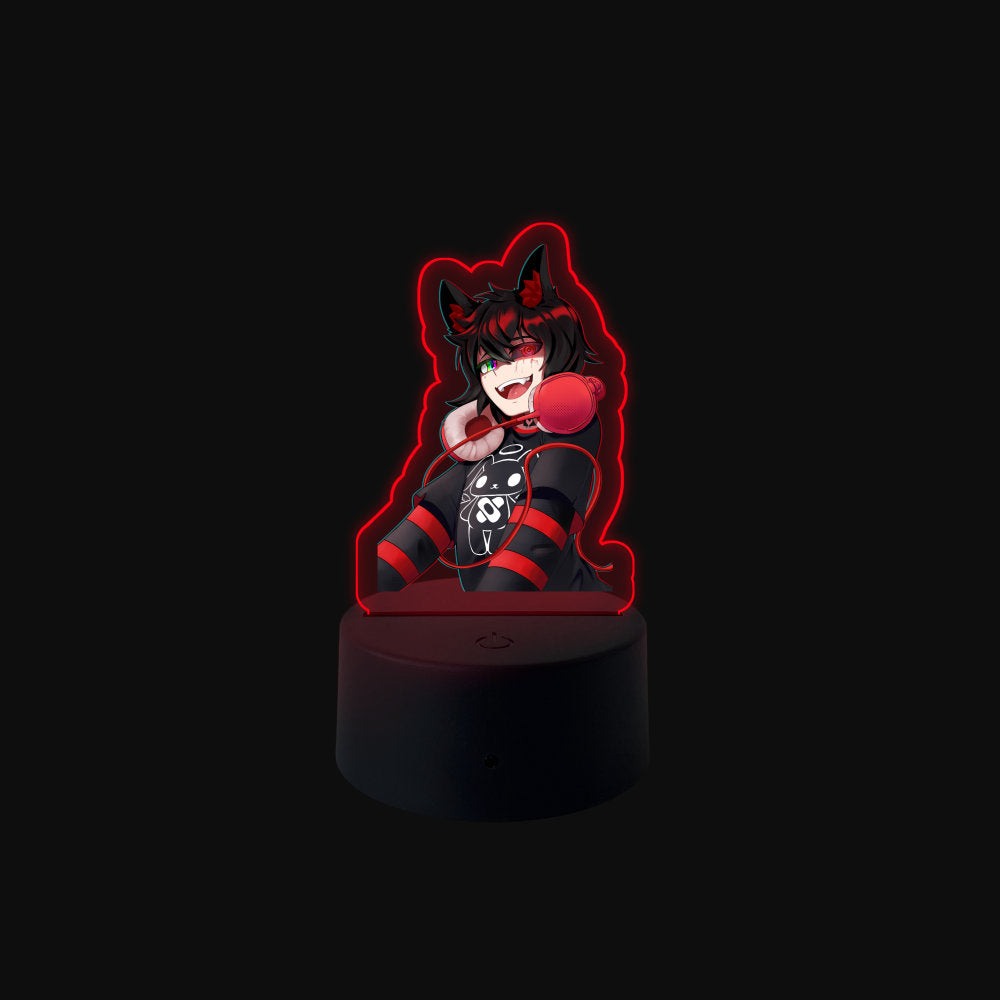 SmonioUwU Crazed LED Desk Lamp