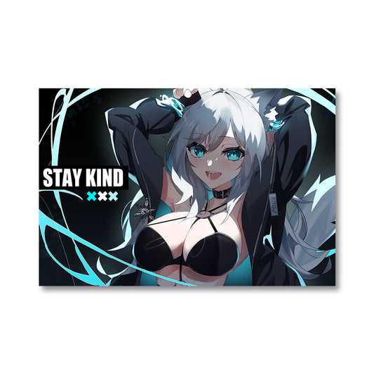 Snowwiiii Stay Kind Poster