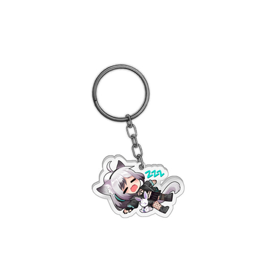 Snowwiiii Sleepy Keychain