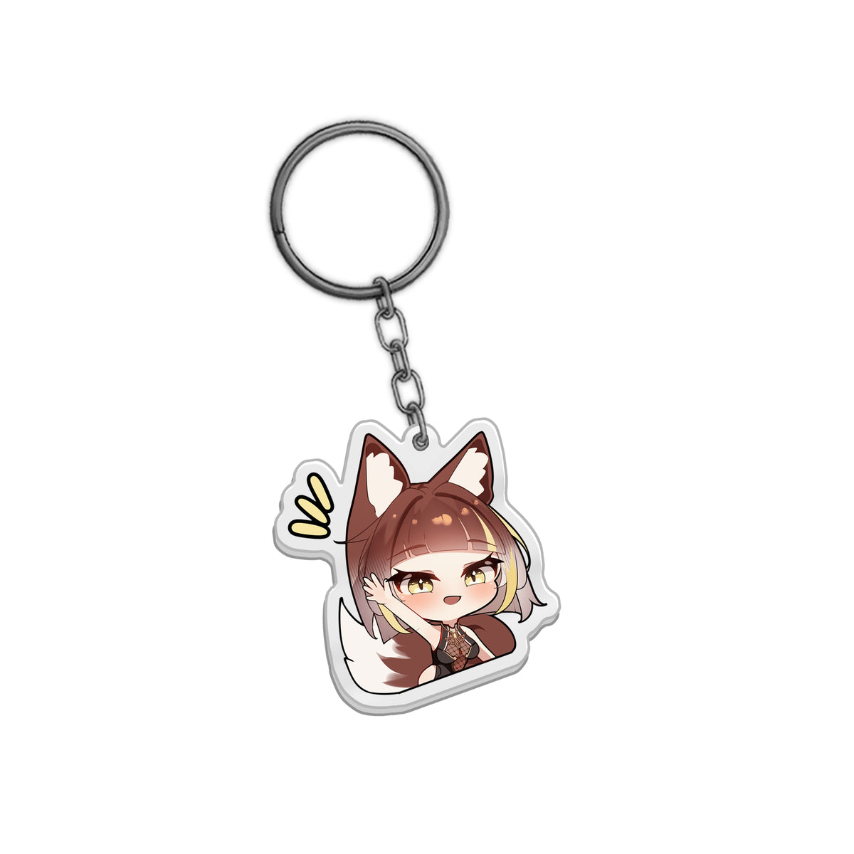 Soleil Fenley "Hello" Keychain