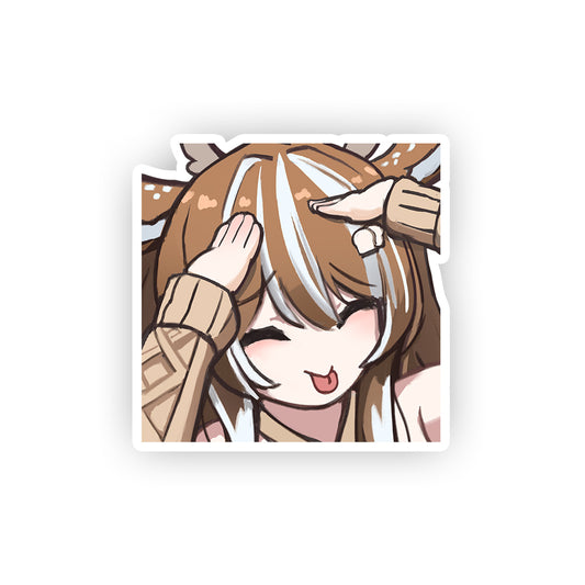 SourDoeOwO "Ah, Eto... Bleh!" Sticker