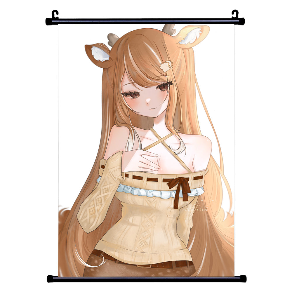 SourDoeOwO "Elegant Doe" Wall Scroll
