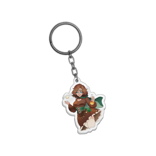 SpaceBadger777 Whimsical Keychain