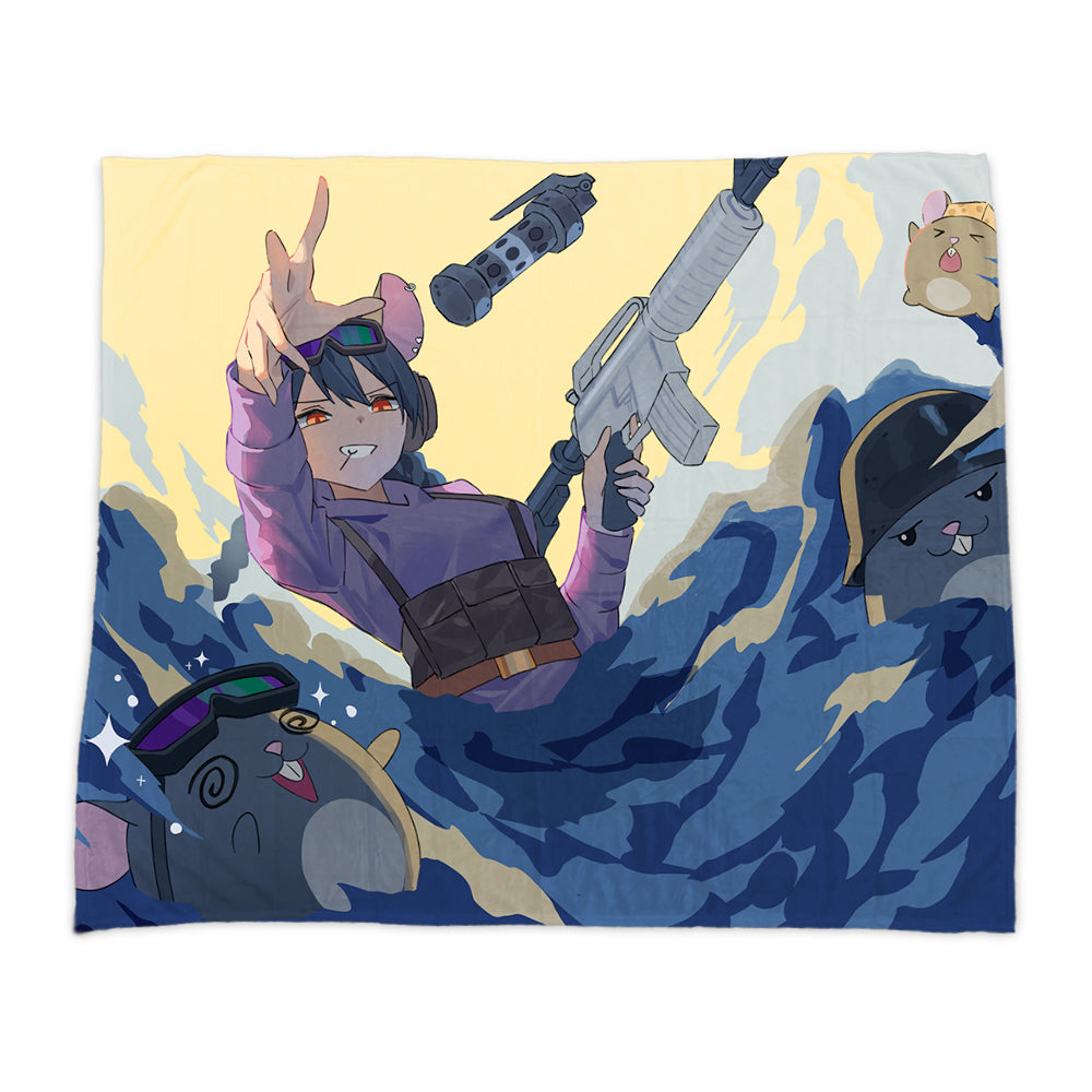 Squeaku "Counter-Mice!" Blanket