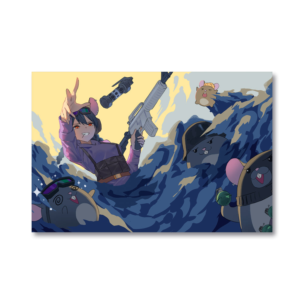 Squeaku "Counter-Mice!" Poster
