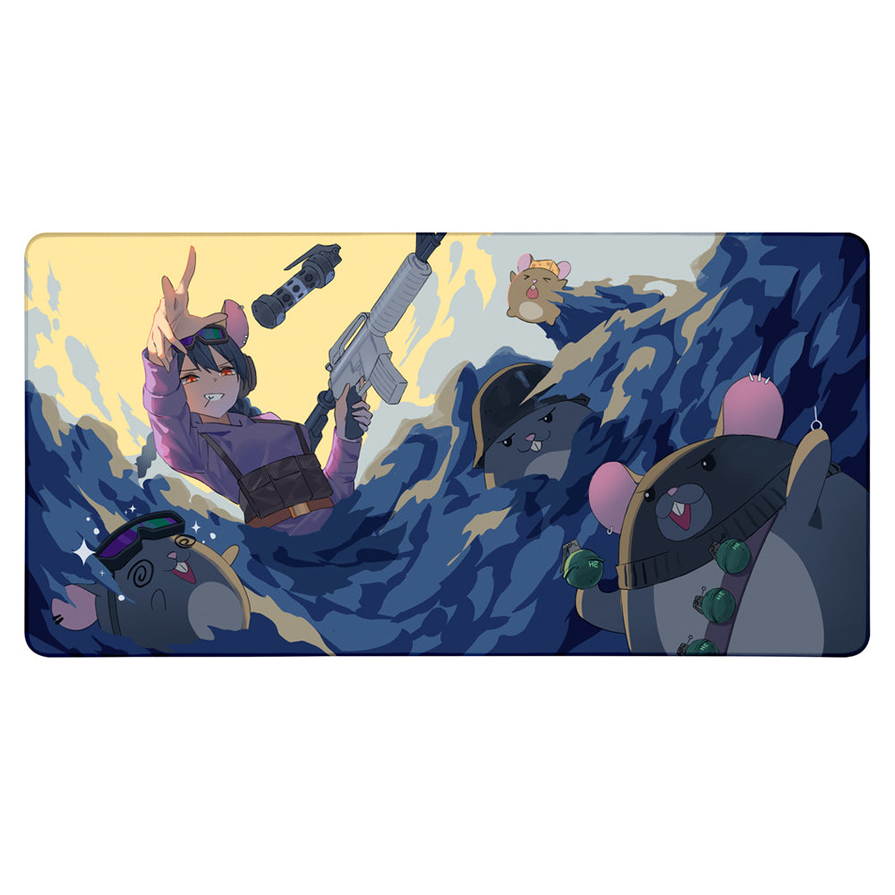 Squeaku "Counter-Mice!" XXL Mousepad