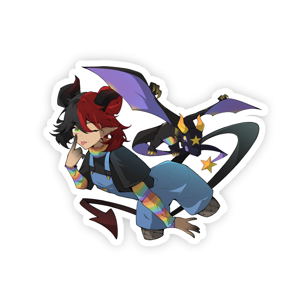 StarbieVT "Rainbow Dragon" Sticker