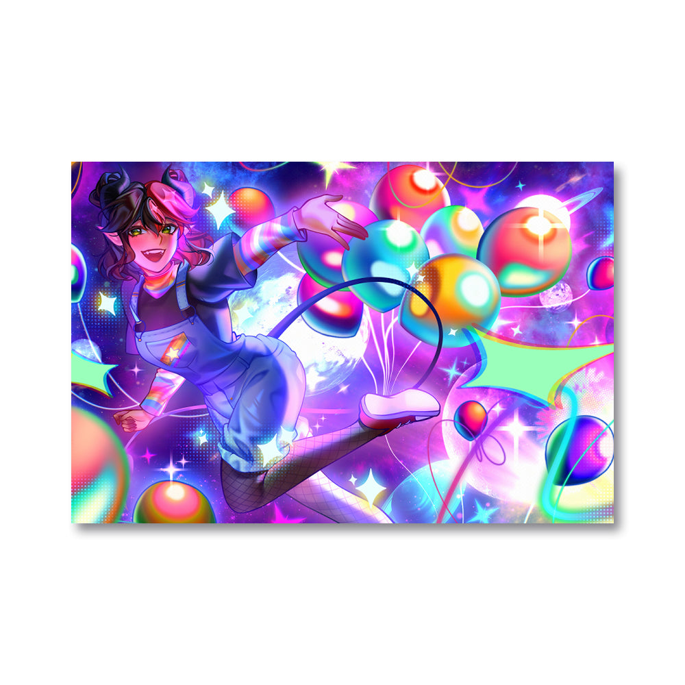 StarbieVT "Ballon Rainbow" Poster