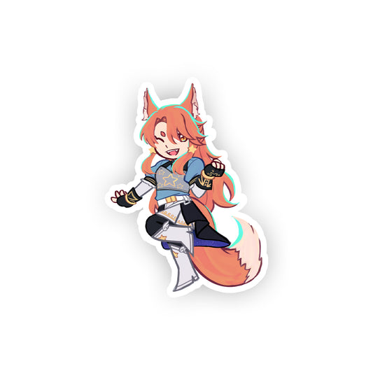 StellaKosmistr Chibi Knight Sticker