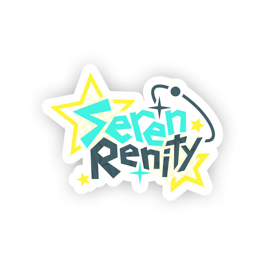 SerenRenity_ Logo Sticker