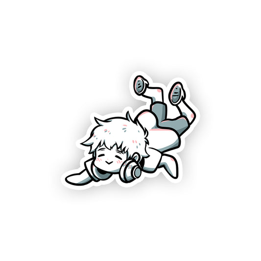 Itscoffeerun Keep It Vibing Sticker