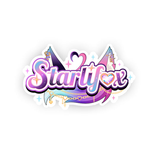 StarliFox Logo Sticker