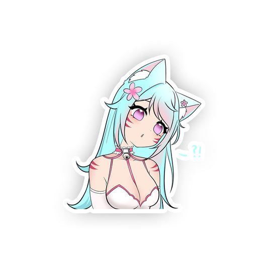 AkumaMikoVT Thonking Sticker