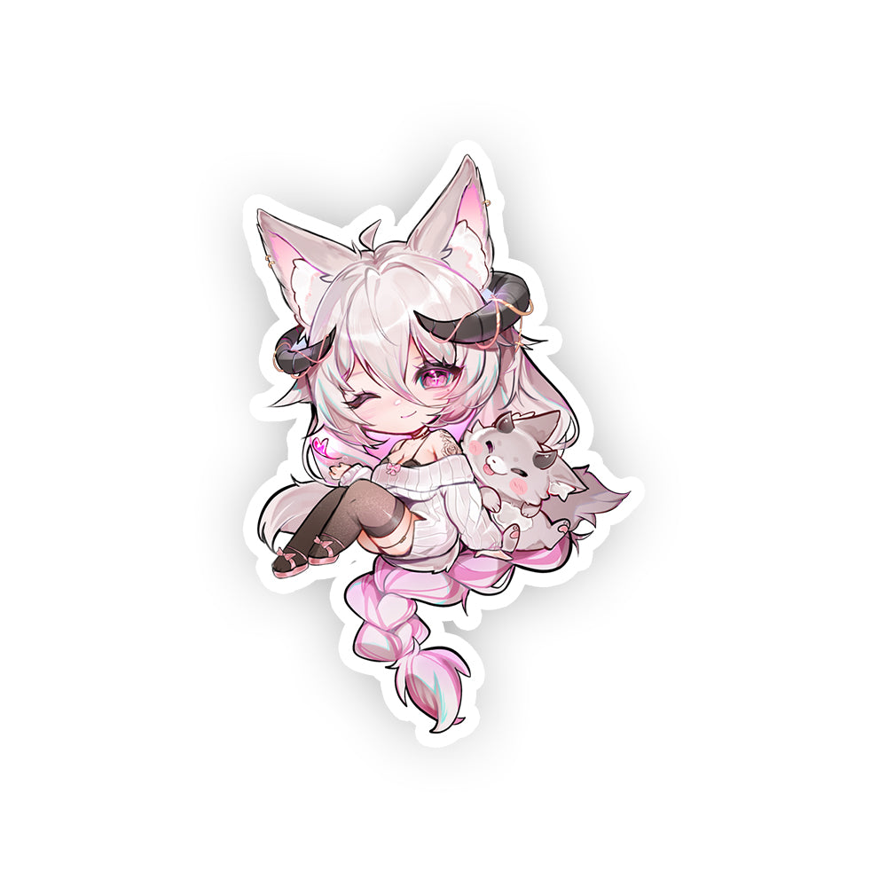 Fraeya Wink Sticker