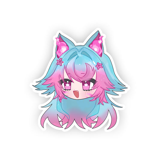AkumaMikoVT Happy Sticker